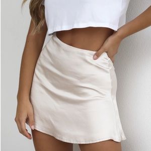 New With Tags WhiteFox Ellery Mini Skirt